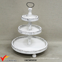 Shabby Chic Food Serving 3 Tier Plattenständer